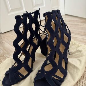 Alexandre Birman Blue Heels